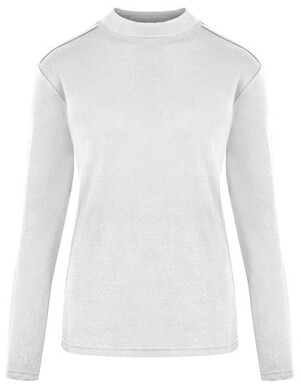 Hochwertiges Damen-Langarmshirt mit Stehkragen - Reklamnepredmety