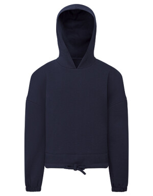 Kids Recycled Cropped Oversize Hoodie - Reklamnepredmety