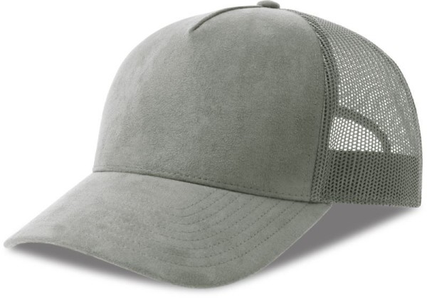 5 Panel Trucker Kappe Rapper Suede-S