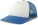 5 Panel Trucker Kappe Rapper-S - ps-330262-atlantis-rapper-s-white-royal-front-web - variant 