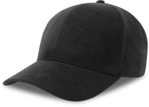 6 Panel Kappe Velourleder-Optik Fam-S