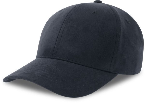 6 Panel Kappe Velourleder-Optik Fam-S