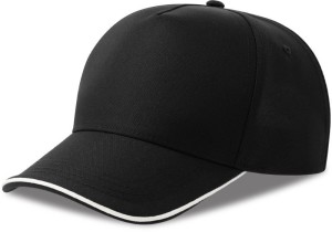 5 Panel Sandwich Kappe Recy Five Piping - Reklamnepredmety
