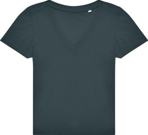 Damen V-Ausschnitt T-Shirt #E150 V /women - Reklamnepredmety