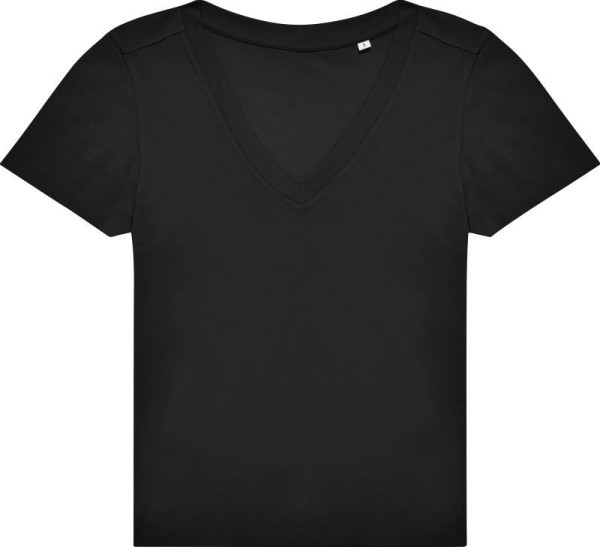 Damen V-Ausschnitt T-Shirt #E150 V /women