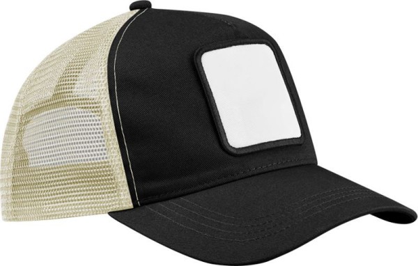 5 Panel Trucker Kappe mit Patch B 636