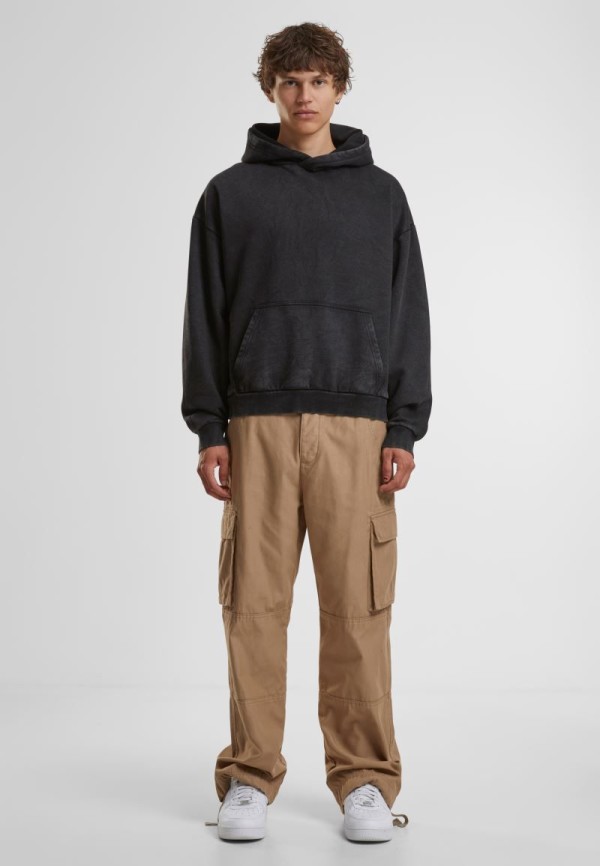 Schwerer Kapuzen Sweater "Stonewash" BY 294