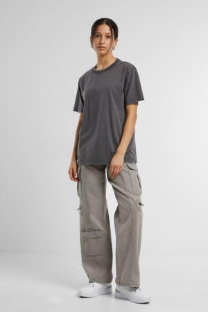 Schweres Damen Oversize T-Shirt "Stonewash" BY 306 - Reklamnepredmety