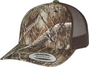 6 Panel Trucker Kappe "Realtree Camo" 6606RC - Reklamnepredmety