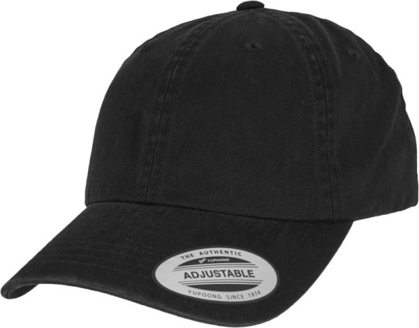 6 Panel Kappe "Garment Wash" 6245GW