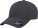 6 Panel Laser Cut Kappe "Delta" 180AP - ps-5580ap-flexfit-180ap-dark-grey-front-web - variant 