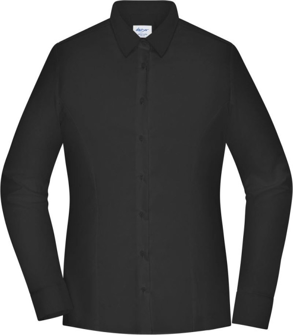 Popeline Slim Fit Bluse langarm Daiber | JN 1371