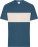 Bio T-Shirt "Colour-Block" Daiber | 8049 - ps-028049-daiber-8049-dusty-blue-sandstone-front-358b59e5-3fc2-4f1c-a738-c11dd5f6f707-web - variant 