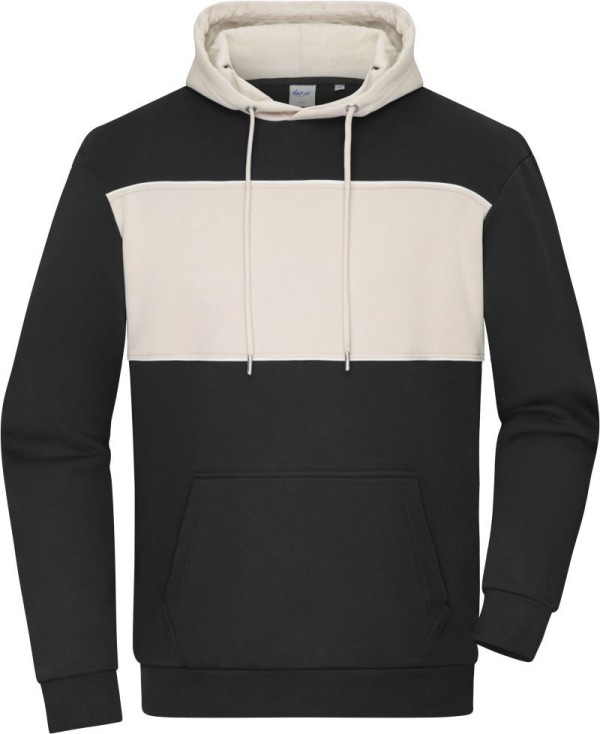 Bio Kapuzen Sweater "Colour-Block" Daiber | 8051
