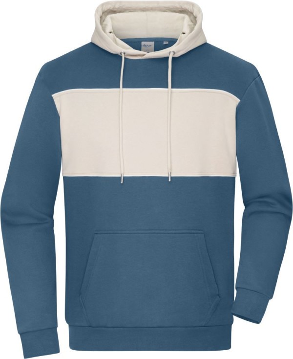 Bio Kapuzen Sweater "Colour-Block" Daiber | 8051