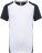 Herren Kontrast Sport Shirt ProAct PA 4014 - ps-204014-kariban-proact-pa-4014-white-navy-front-web - variant 