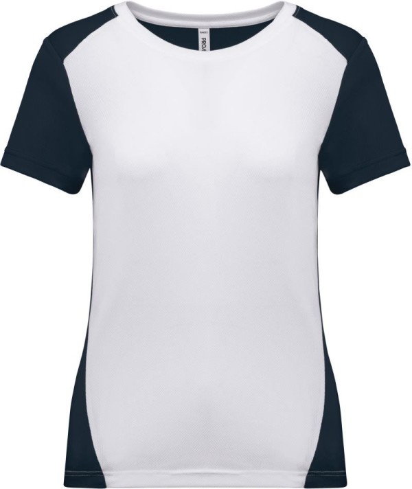 Damen Kontrast Sport Shirt ProAct | PA 4015