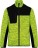 Herren Workwear Strickfleece Jacke WK 9108 - ps-209108-kariban-wk-wk-9108-fluorescent-yellow-melange-black-front-web - variant 