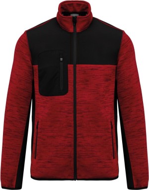 Herren Workwear Strickfleece Jacke WK 9108 - Reklamnepredmety