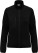 Damen Workwear Strickfleece Jacke WK 9109 - ps-209109-kariban-wk-wk-9109-black-front-web - variant 