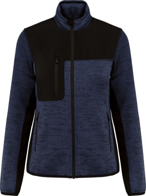 Damen Workwear Strickfleece Jacke WK 9109 - Reklamnepredmety