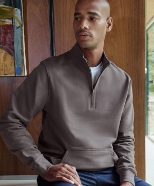 Piqué Sweater mit 1/4 Zip KK 339 - Reklamnepredmety