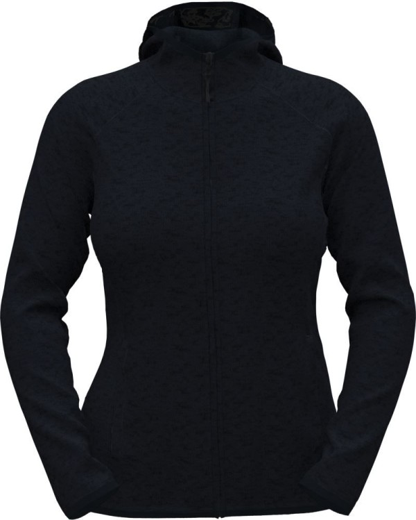 Damen Kapuzen Strickfleece Jacke "Lux Knit Fleece Jacket Women"