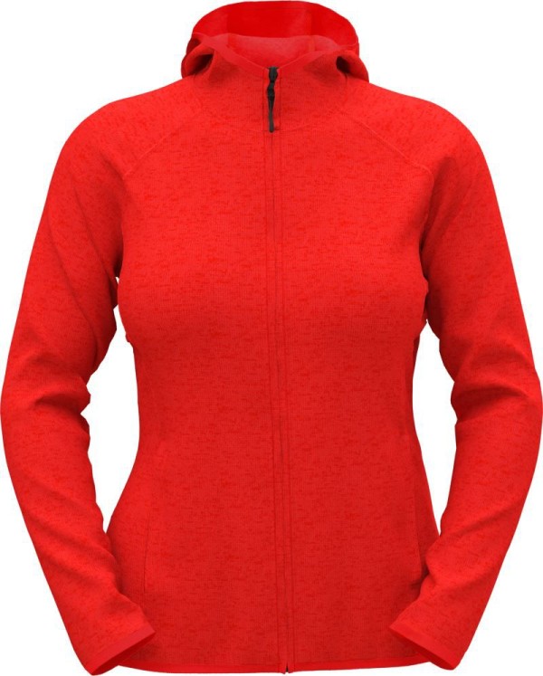 Damen Kapuzen Strickfleece Jacke "Lux Knit Fleece Jacket Women"