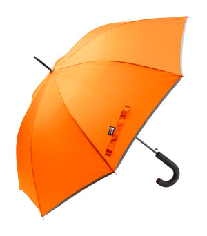 Thunder Max reflektierender RPET-Regenschirm - Reklamnepredmety