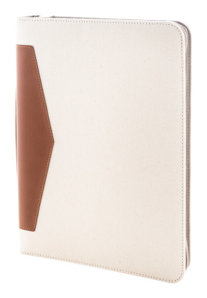 Carbasa Zip Dokumententasche aus recyceltem Canvas