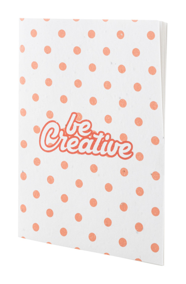 CreaNote A6 Seed-Notizbuch aus individuellem Samenpapier