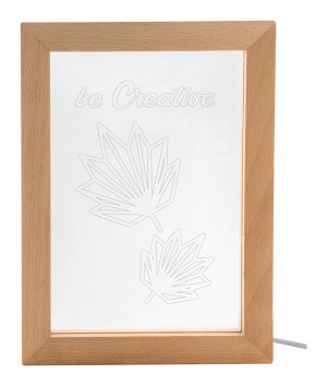 Woodiframe LED-Lichttrophäe - Reklamnepredmety