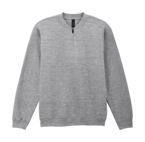 Softstyle Mittelschweres Fleece-Sweatshirt für Erwachsene mit 1/4-Reißverschluss - Reklamnepredmety