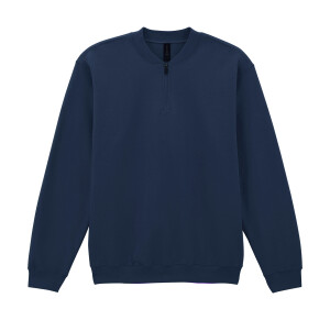Softstyle Mittelschweres Fleece-Sweatshirt für Erwachsene mit 1/4-Reißverschluss - Reklamnepredmety