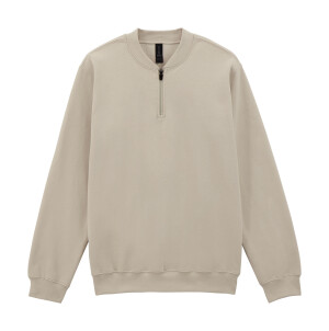 Softstyle Mittelschweres Fleece-Sweatshirt für Erwachsene mit 1/4-Reißverschluss - Reklamnepredmety