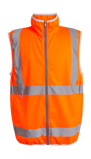 Pro Hi-Vis Weste mit durchgehendem Reißverschluss - Reklamnepredmety