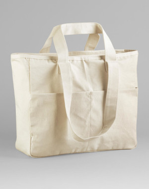 Tragetasche mit Cargo-Tasche und doppeltem Griff - Reklamnepredmety