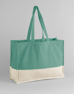EarthAware® Bio-Shopper in Kontrastfarbe - Reklamnepredmety