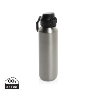Via RCS Re-Steel verschließbare Sportflasche 600 ml - Reklamnepredmety