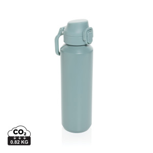 Via RCS Re-Steel verschließbare Sportflasche 600 ml - Reklamnepredmety