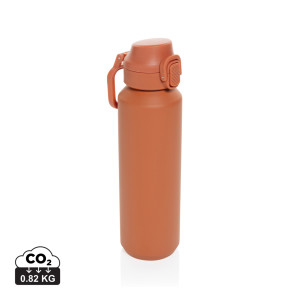 Via RCS Re-Steel verschließbare Sportflasche 600 ml - Reklamnepredmety
