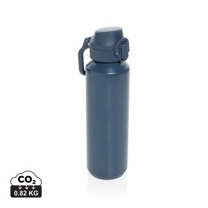 Via RCS Re-Steel verschließbare Sportflasche 600 ml - Reklamnepredmety