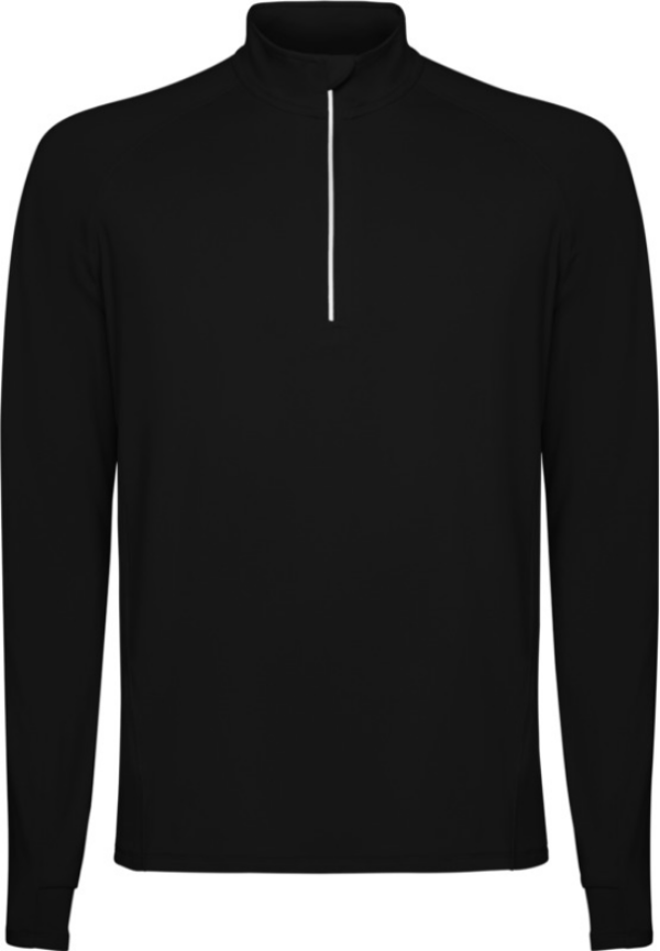 Langarm-Sweatshirt mit halbem Reißverschluss für Herren Estambul