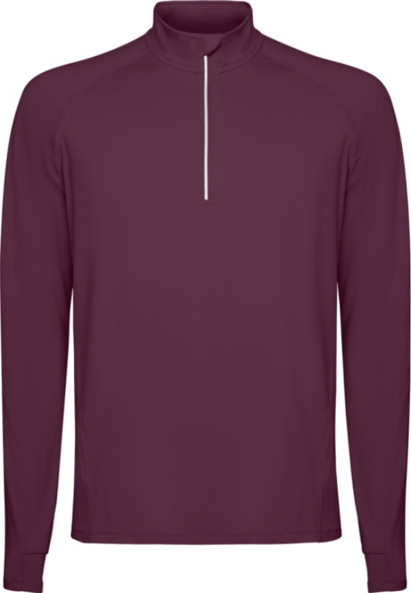Langarm-Sweatshirt mit halbem Reißverschluss für Herren Estambul