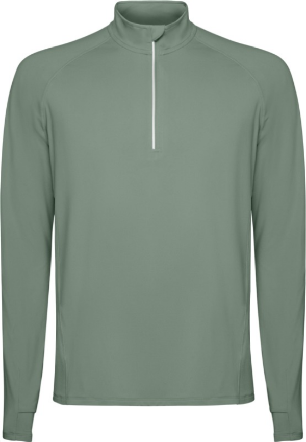 Langarm-Sweatshirt mit halbem Reißverschluss für Herren Estambul