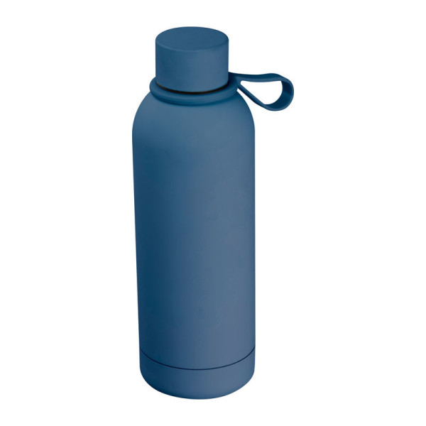 Flasche mit gummierter Oberfläche, 500 ml