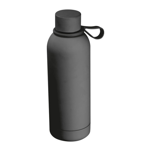 Flasche mit gummierter Oberfläche, 500 ml