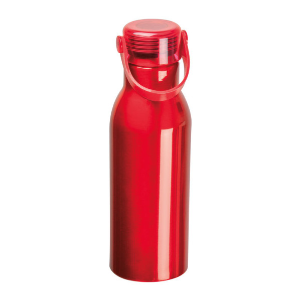 Flasche aus recyceltem Aluminium