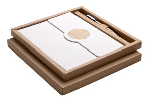 LATTE Notizblock mit Stift in Box - Reklamnepredmety