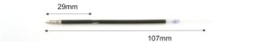 Nachfüllung X20, 107 mm Semigel, Spitze 0,6 mm - Reklamnepredmety